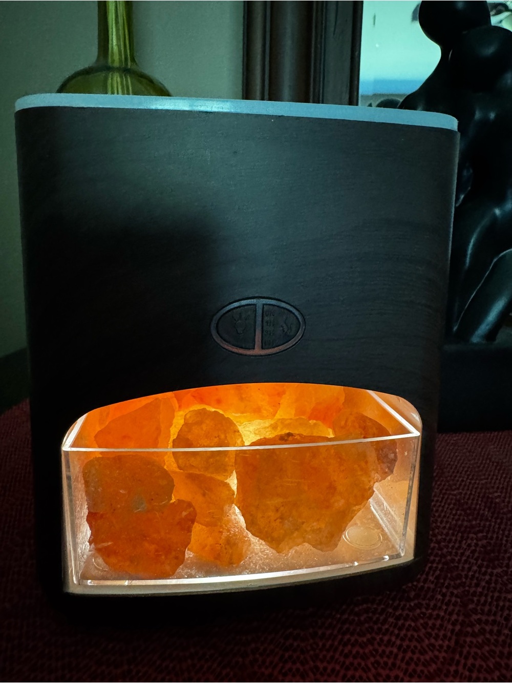 Himalayan Salt Lamp Aromatherapy Diffuser - Picture 3 of 6